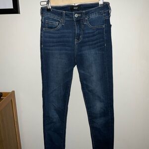 Violet Dark Blue Women's Skinny Jeans